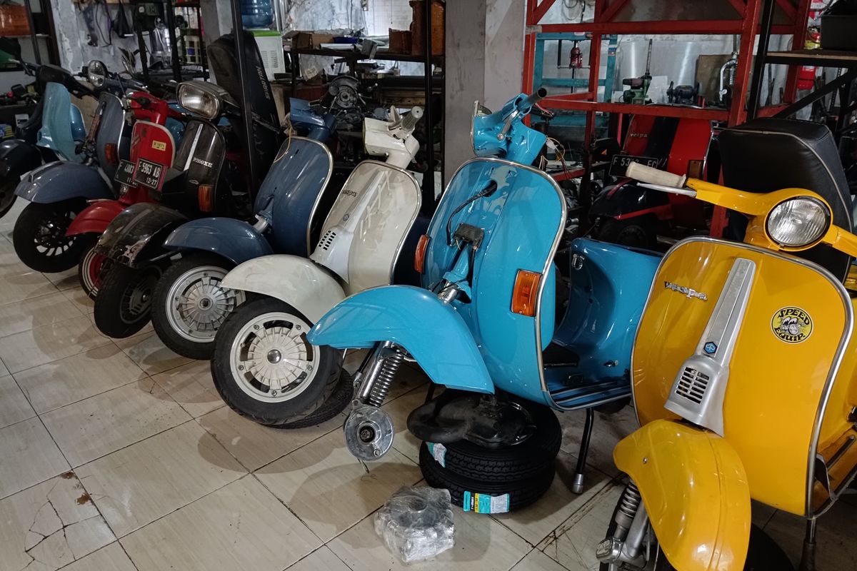 Vespa tua, Agung Lesmana, Bengkel Restorasi, vespa tua, Pengecatan Vespa, Vespa Tua: Proses dan Biaya Pengecatan yang Perlu Diketahui