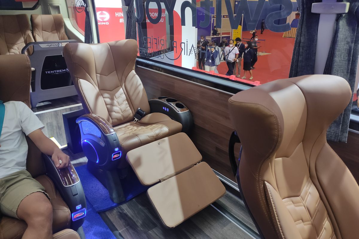 KNKT, kecelakaan bus, bangku bus, Tren Jok Bus Modern Saat Ini Berkat Rekomendasi KNKT