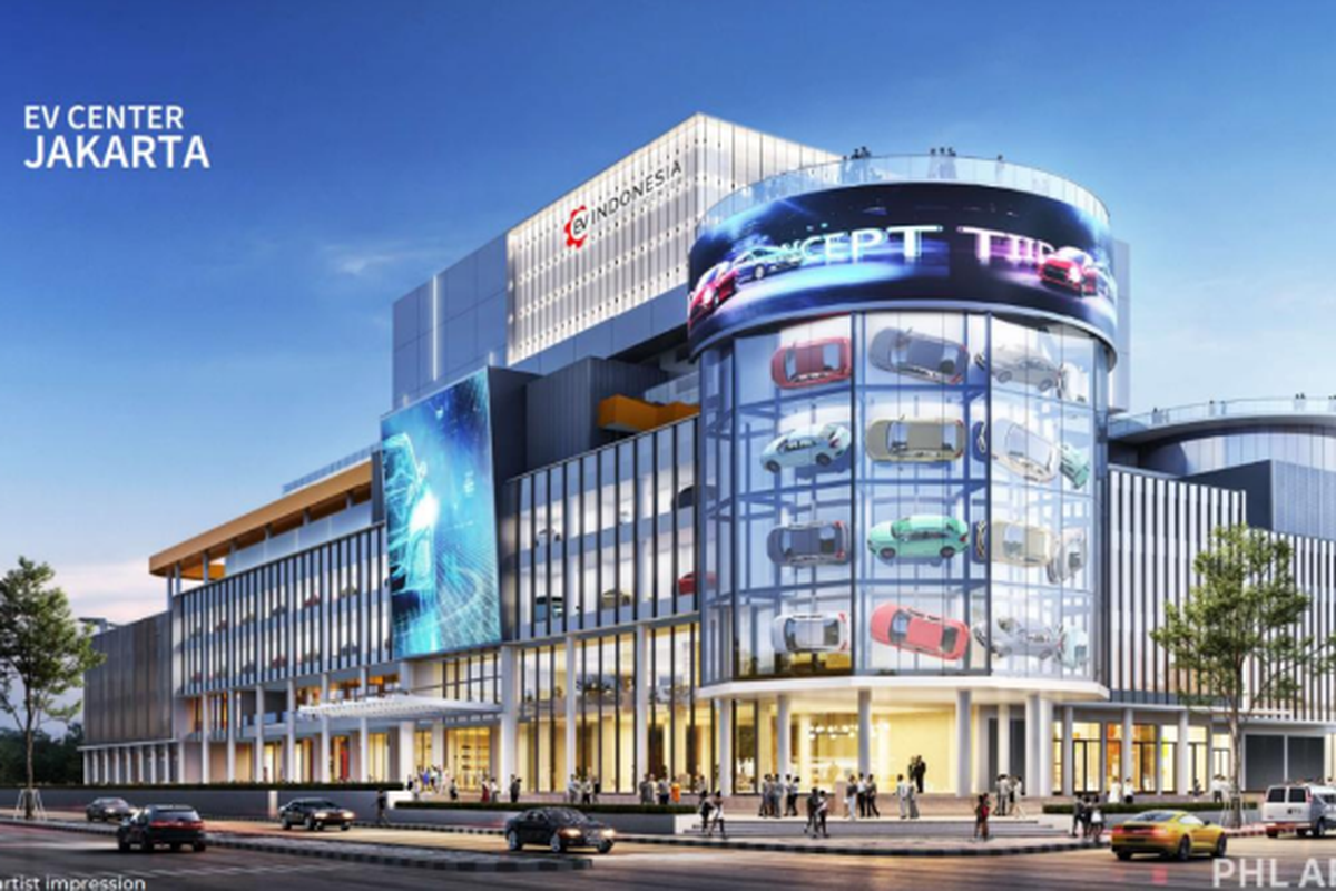 Electric Vehicle Center, Pico Indonesia, Electric Vehicle center, pusat kendaraan listrik, EV Center Pertama di Asia Bakal Hadir di Pluit