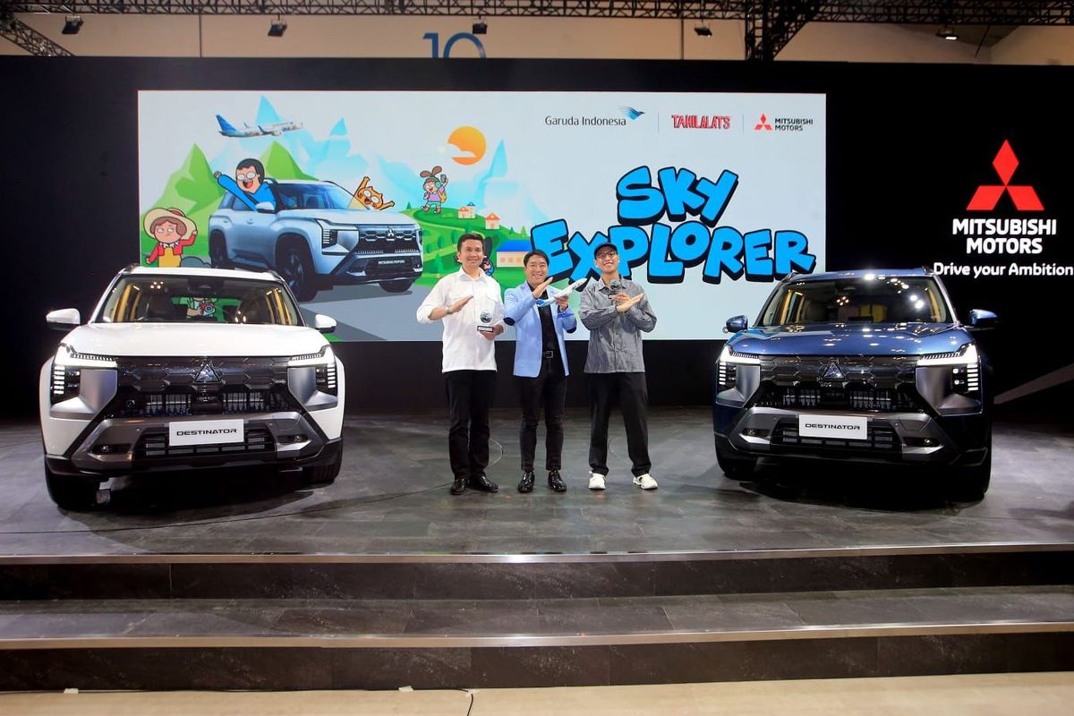 Mitsubishi, Garuda Indonesia, Tahilalats, GIIAS, Mitsubishi Gandeng Garuda Indonesia dan Tahilalats