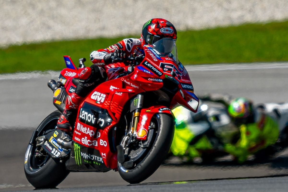 Penyebab Bagnaia Gagal Finis, Ternyata Gara-gara Ban Belakang Bocor