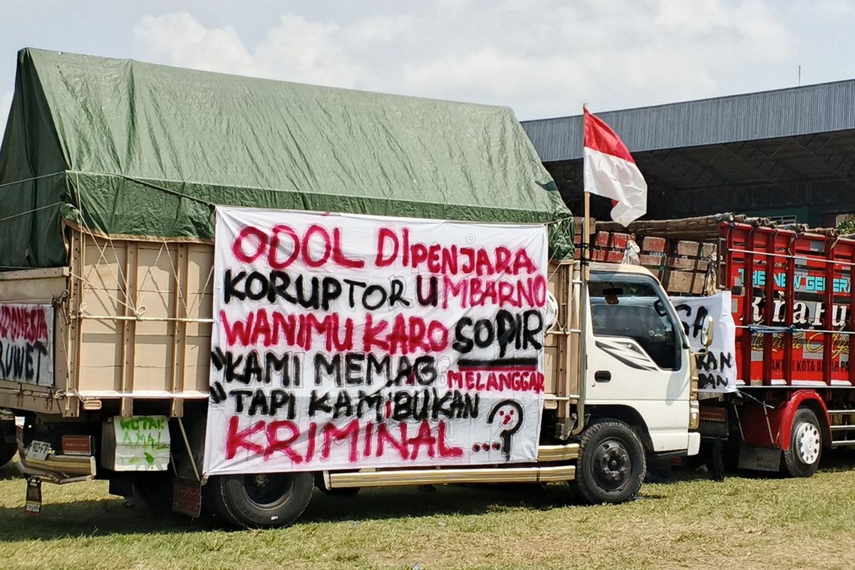 Kemenhub, Barang, unjuk rasa, muatan, ODOL, barang, sopir, sopir truk, Respons Kemenhub Soal Unjuk Rasa Sopir Truk