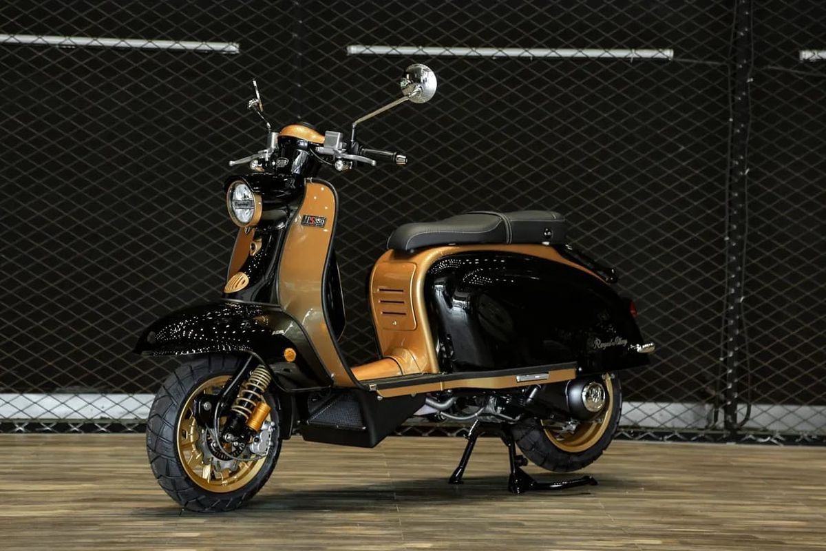 Royal Alloy, JPS Series, skuter retro, Luke Gregory, Royal Alloy Luncurkan JPS Series: Retro Modern Inspirasi Lambretta