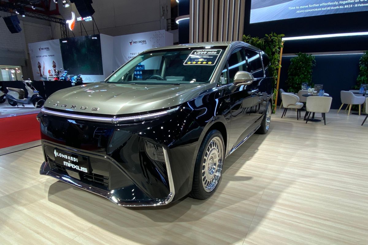 Maxus Mifa 9 Lombardi Hadir di IIMS 2026, Harga Tembus Rp 1 Miliar