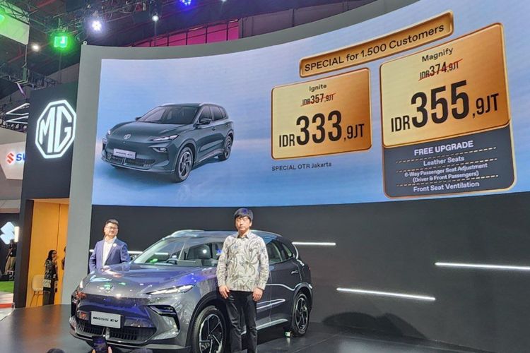 MG Buka Harga S5 EV di IIMS 2026, Konsumen Awal Dapat Harga Spesial