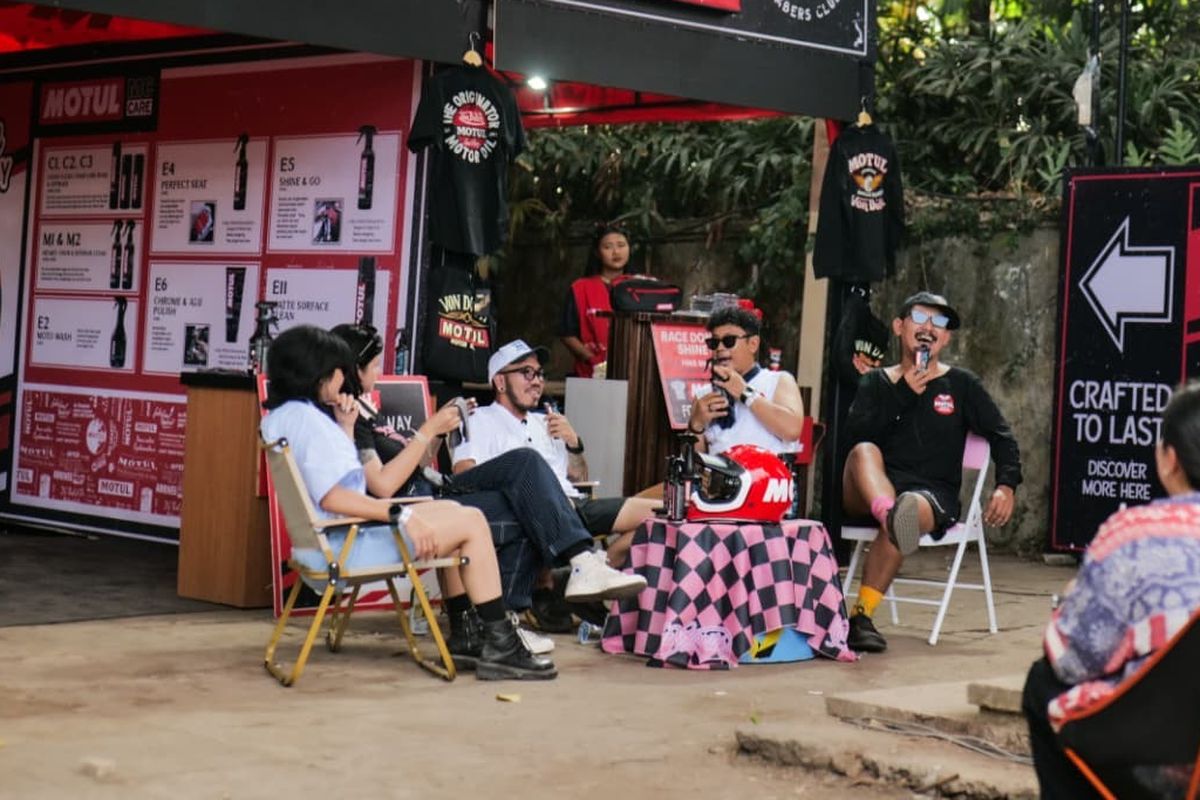 motor custom, podcast, Motul Indonesia, Custom War 2025, Kolaborasi Kreatif Ramaikan Acara Motor Kustom di Bali