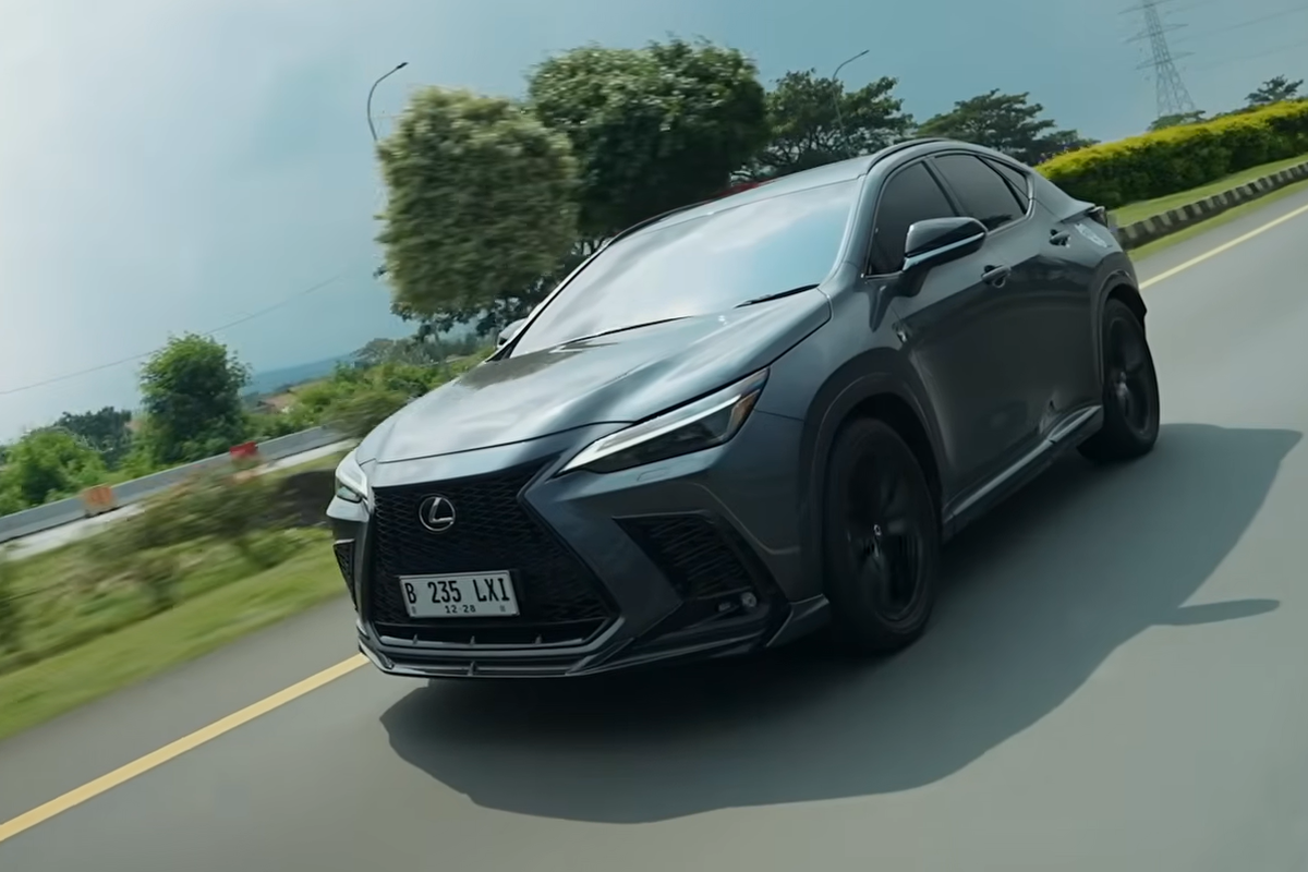 Impresi Berkendara Lexus NX 450h+ F Sport: Senyap Tapi Responsif