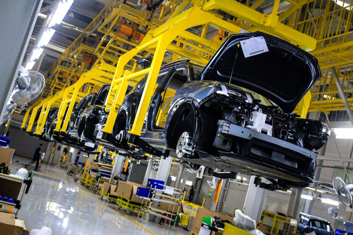 Aion, GAC Aion, Indomobil Group, Aion V, otomotif, kendaraan listrik, GAC AION, mobil listrik, indomobil group, Ini Alasan Aion V Jadi Model Pertama yang Dirakit Lokal