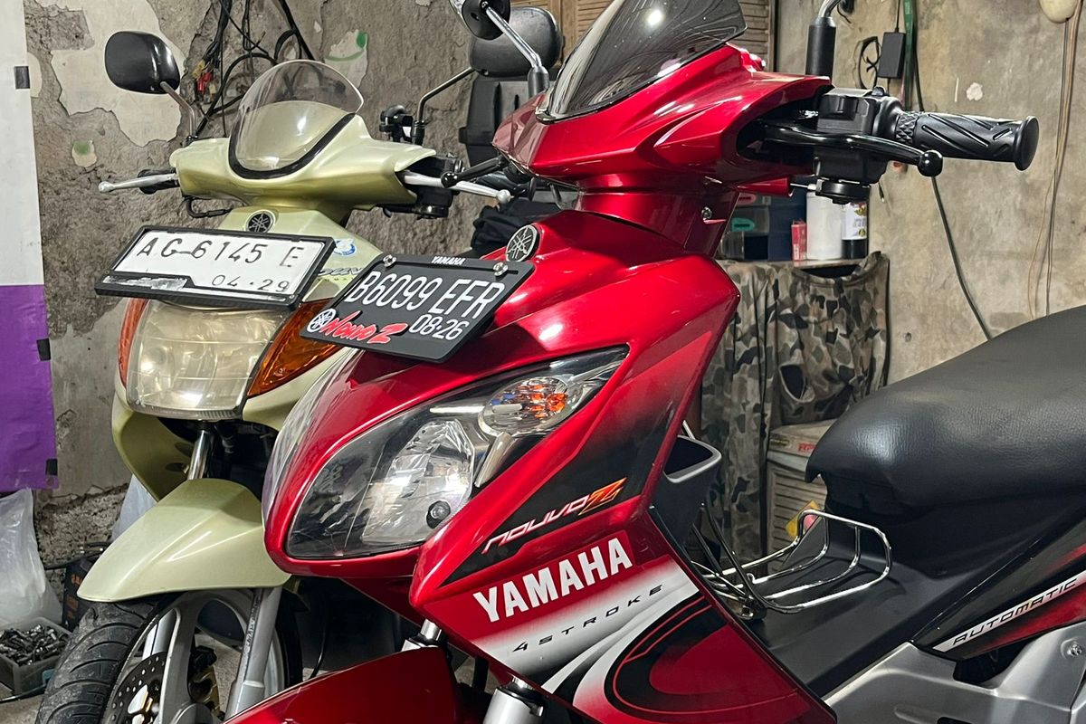 modifikasi, restorasi, Yamaha nouvo, Nouvo, skutik lawas, Diproduksi 20 Tahun Lalu, Ini Alasan Yamaha Nouvo Masih Diminati