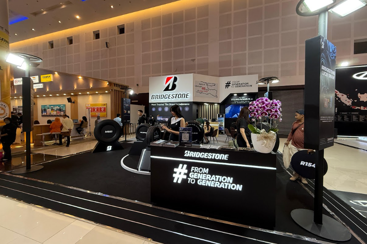 Bridgestone, IIMS Surabaya, Ban mobil, ban mobil listrik, promo, Produser Ban Ini Tampilkan Ban EV-Ready dan All-Terrain di IIMS Surabaya 2025