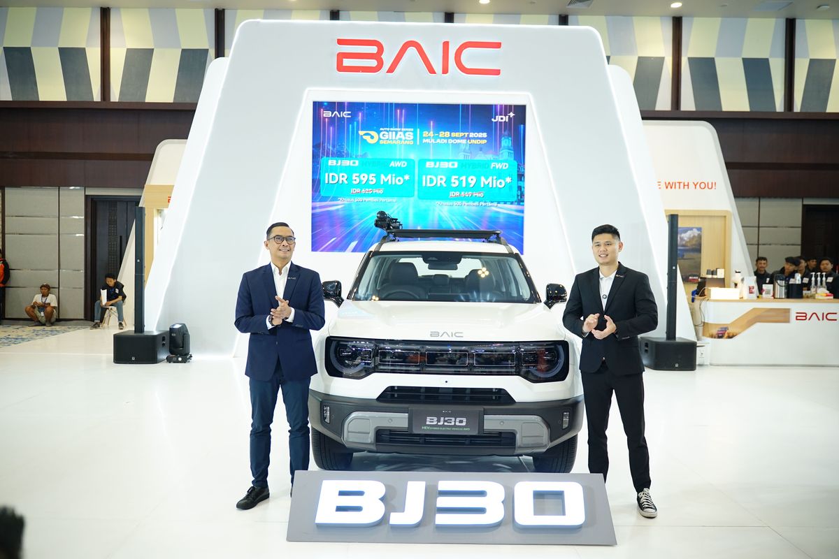 Diskon Mobil, BAIC BJ30, GIIAS Semarang 2025, BAIC Tawarkan Program buat Konsumen di Semarang