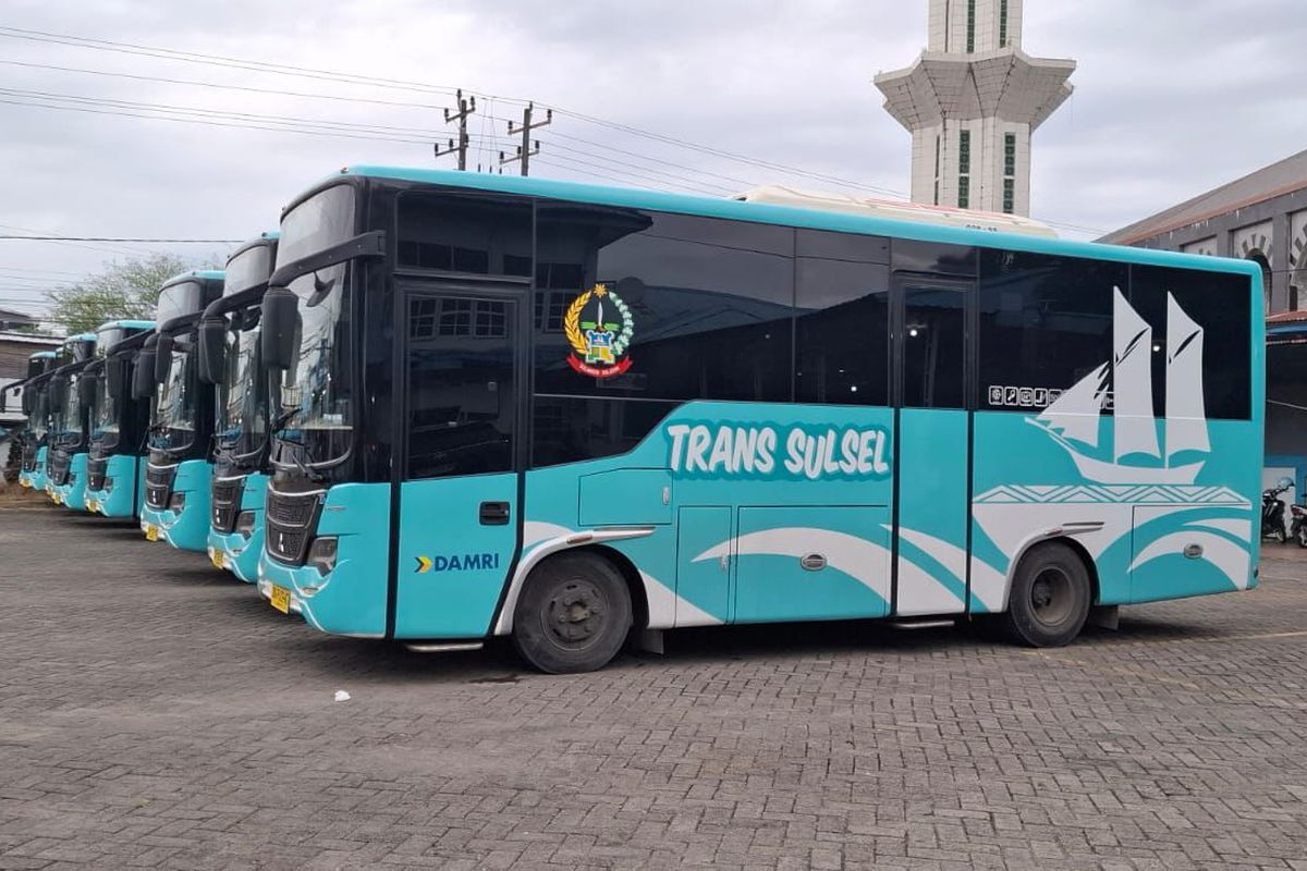Mamminasata, Trans Sulsel, Bus Trans Sulsel, bus trans sulsel, rute bus trans sulsel, tarif bus trans sulsel, Bus Trans Sulses Resmi Beroperasi, Tarif Gratis sampai Desember 2025