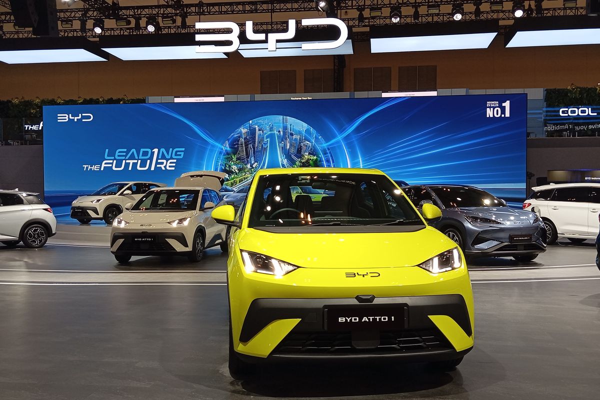 BYD Indonesia, GIIAS 2025, Atto 1, BYD Indonesia Raih 4.195 SPK Selama di GIIAS 2025