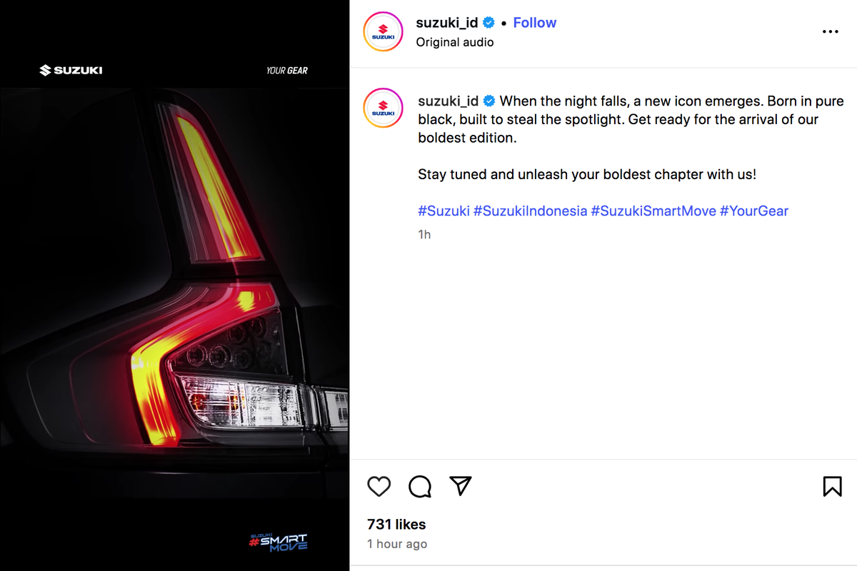 mobil baru, Suzuki, Suzuki XL7, black edition, Suzuki Siapkan Mobil Baru, Sinyal XL7 Black Edition?