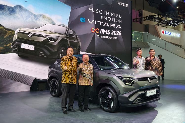Suzuki Luncurkan eVitara di IIMS 2026, Harga Mulai Rp 755 Juta