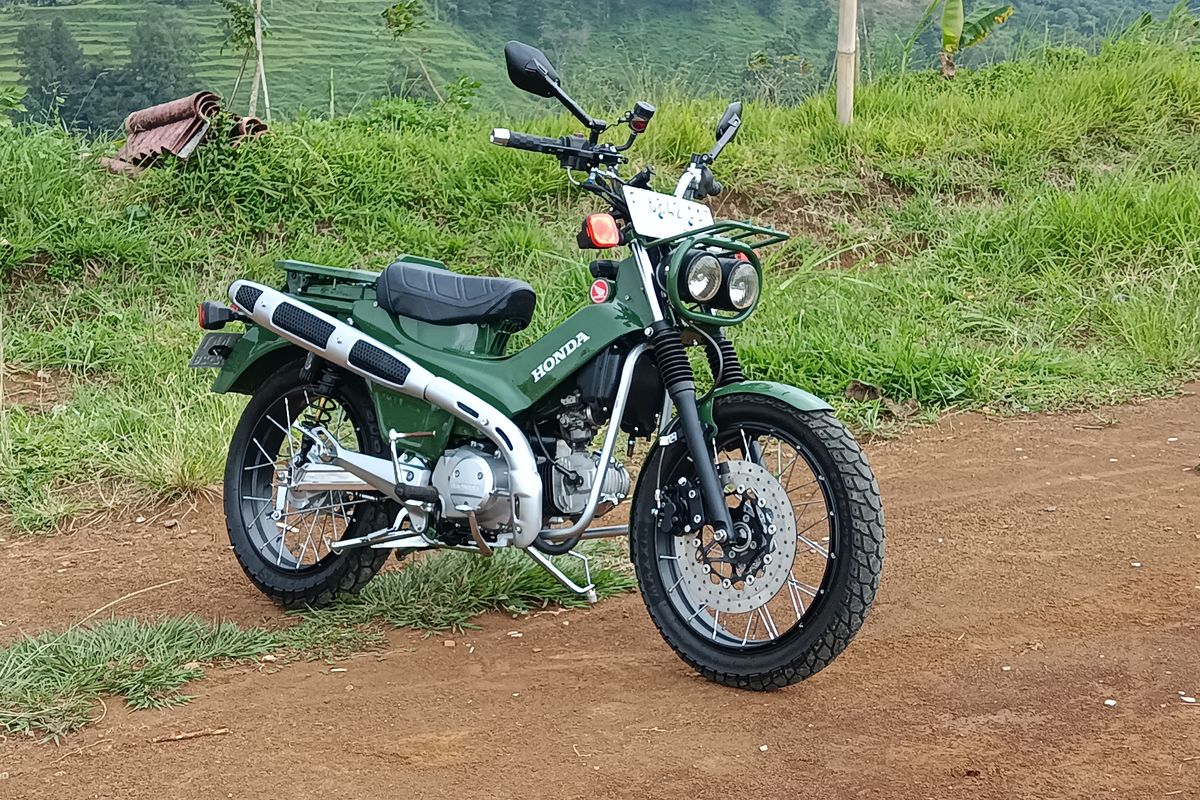Honda Karisma, Modifikasi motor, CT125, Fadhil dan Momo, Kreasi Modifikasi Honda Karisma 2004 dari Lido: Dari Bebek Jadi CT125