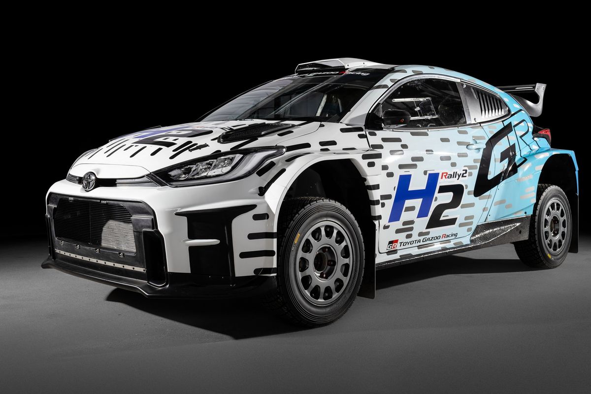 World Rally Championship, Toyota GR Yaris H2, balap reli hidrogen, mobil konsep hidrogen, Toyota GR Yaris H2: Mobil Reli Hidrogen Siap Tampil di WRC Finlandia
