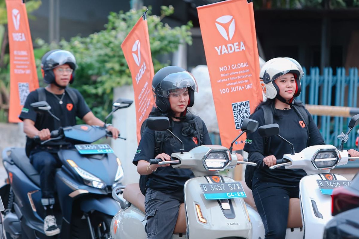 baterai, perempuan, motor listrik, fitur, Yadea, Tips Ringan Memilih Motor Listrik untuk Perempuan