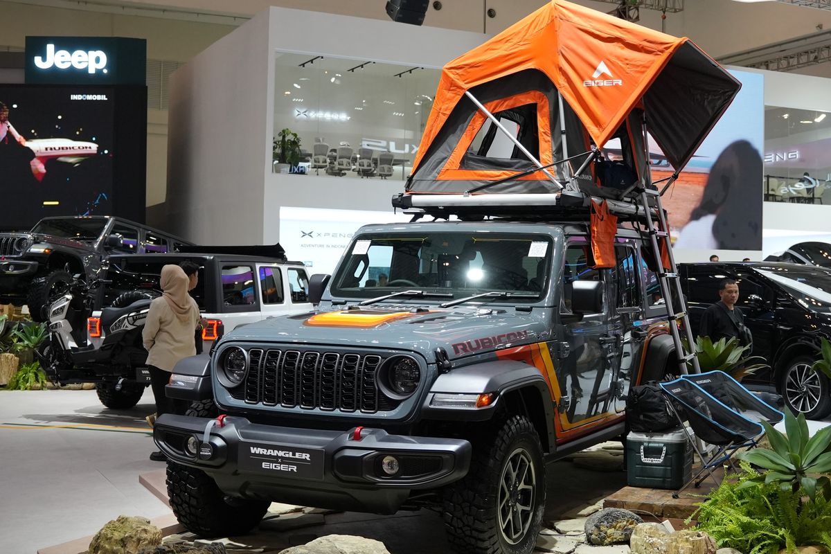 outdoor, Jeep, Eiger, GIIAS 2025, EIGER, jeep, eiger, Jeep Hadirkan Diorama Kental Nuansa Outdoor di GIIAS 2025