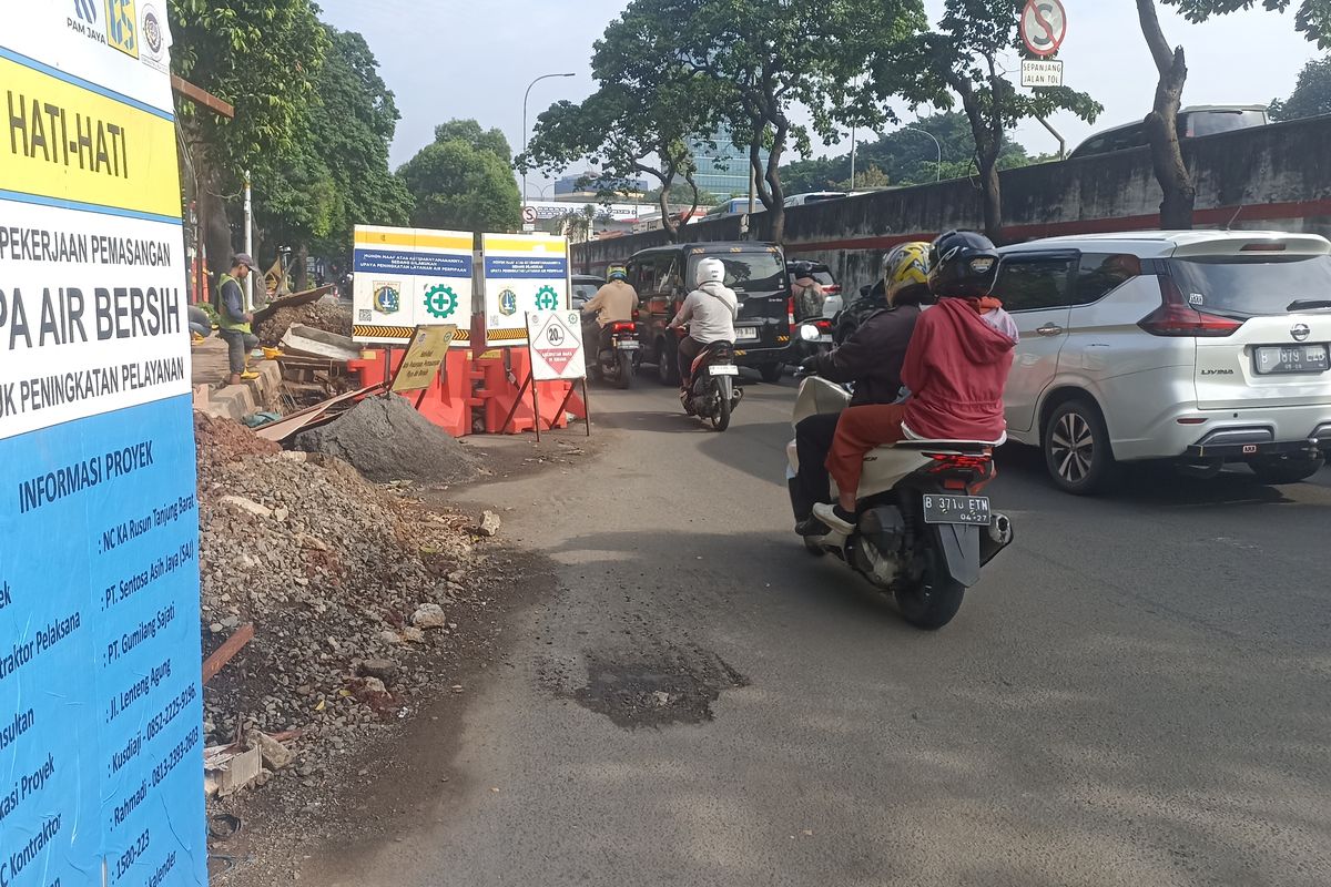 penanganan jalan, proyek strategis nasional, pramono anung, Kemacetan TB Simatupang, Upaya Pemprov DKI Atasi Kemacetan di Jalan TB Simatupang