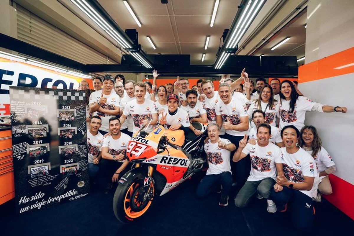 Honda, Marc Marquez, MotoGP, Ducati, Gresini Racing, Ducati Corse, Gigi Dall'Igna, ducati, motogp 2025, Terungkap, Honda Tawarkan Rp 1,9 Triliun agar Marquez Tidak Pindah Tim