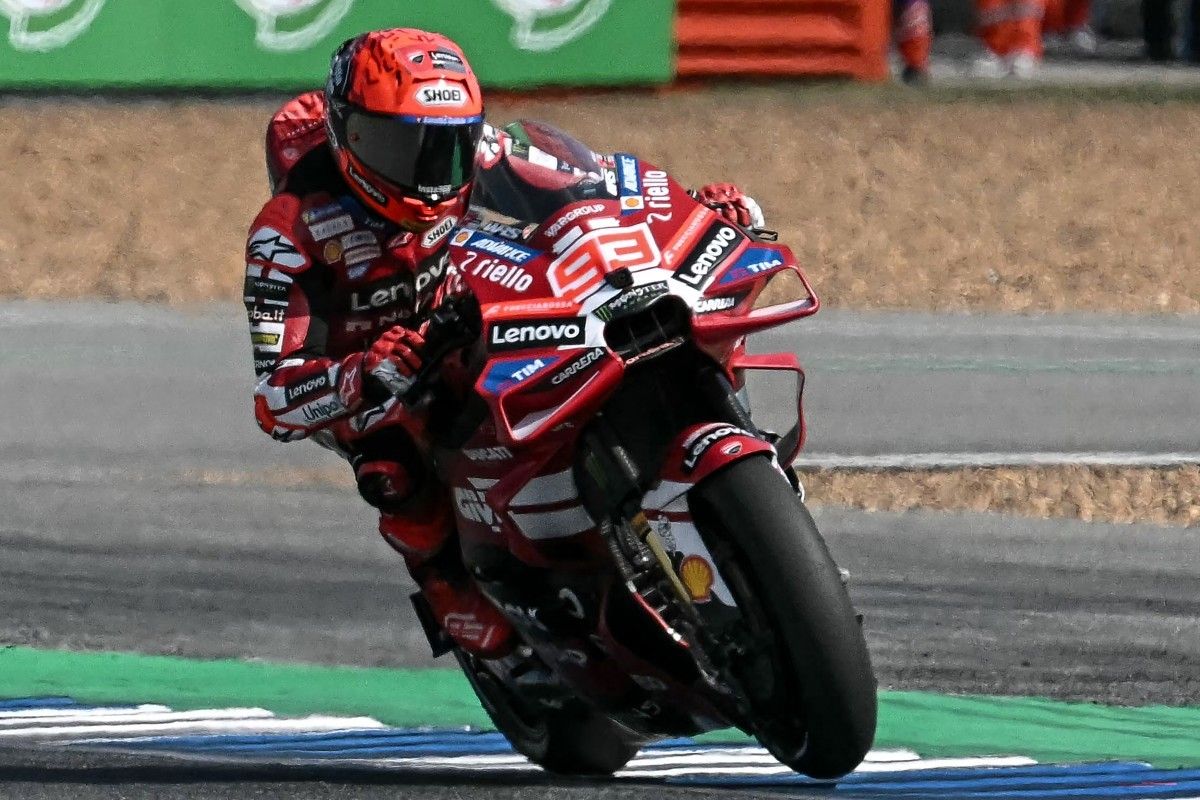 Penjelasan Ducati Soal Ban Motor Marc Marquez di MotoGP Thailand
