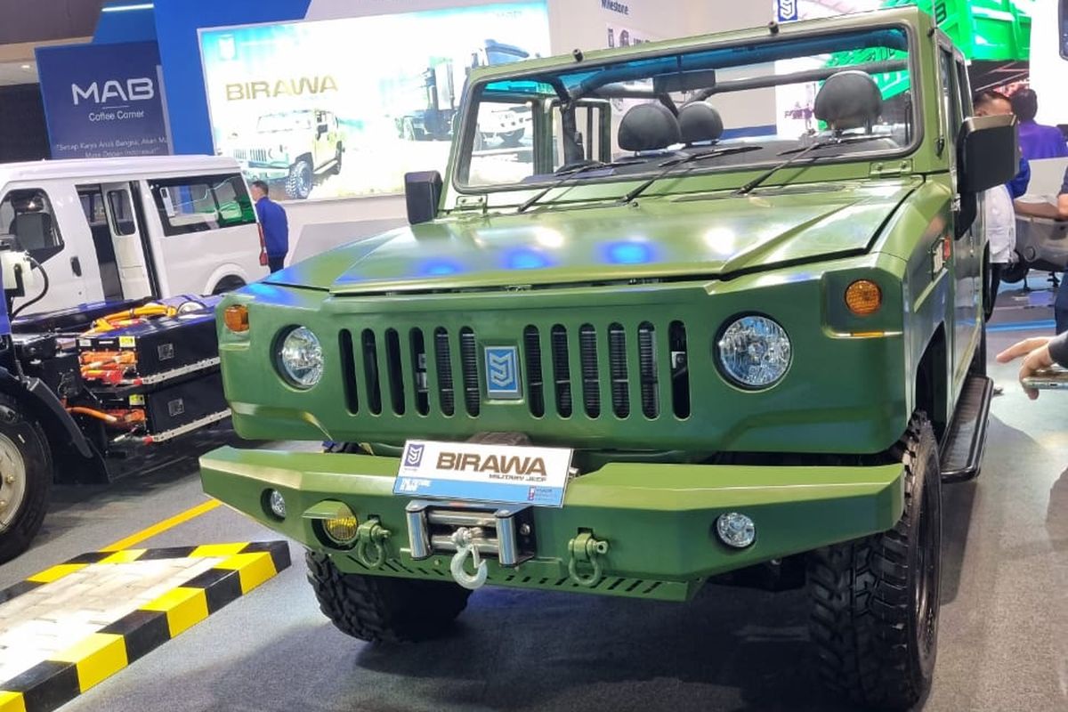 PEVS, video, Birawa Military Jeep EV, Lebih Dekat dengan Birawa, Jip Listrik Militer MAB (Video)