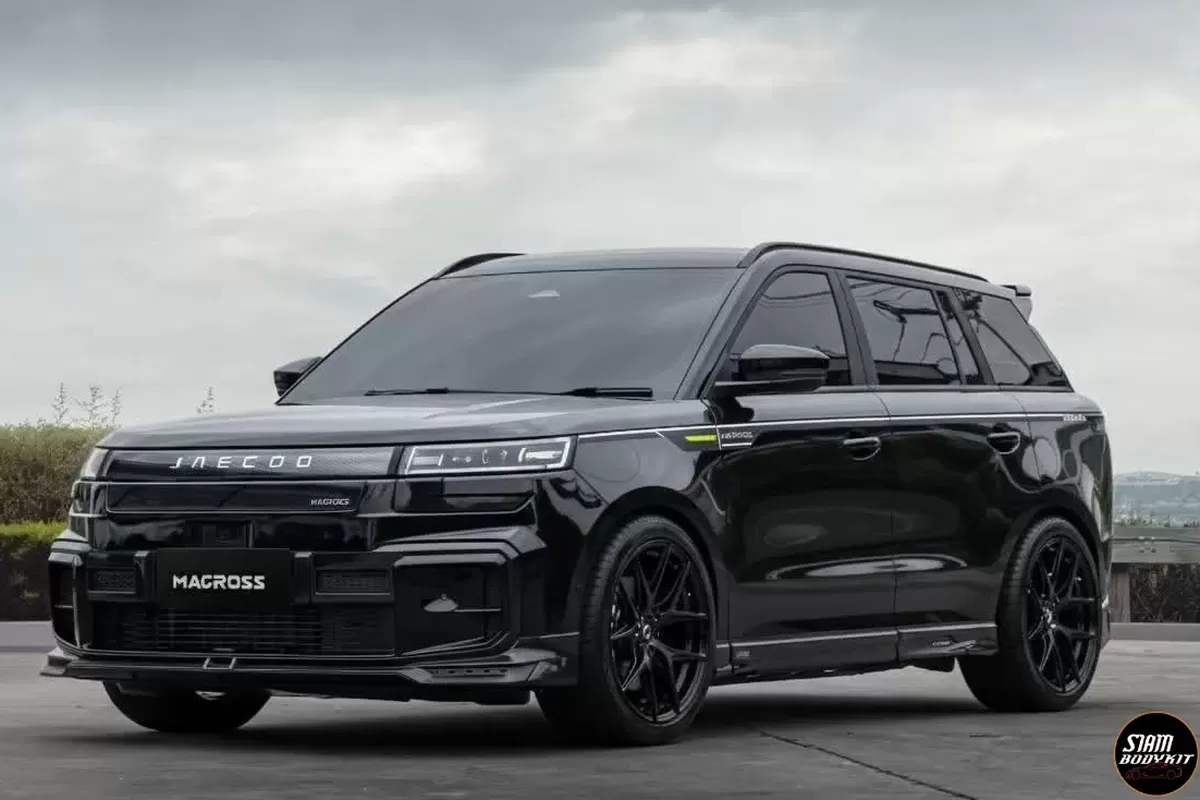 Referensi Modifikasi Jaecoo J5 EV: Sporty Pakai Bodykit Thailand