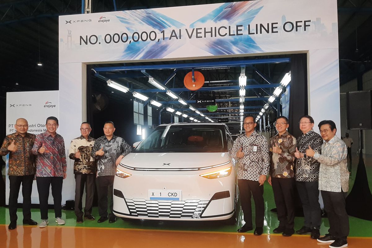 mobil listrik, Xpeng, Xpeng X9, kendaraan listrik, XPeng Indonesia, Gandeng Handal, Xpeng Berencana Produksi Mobil Hybrid di Indonesia