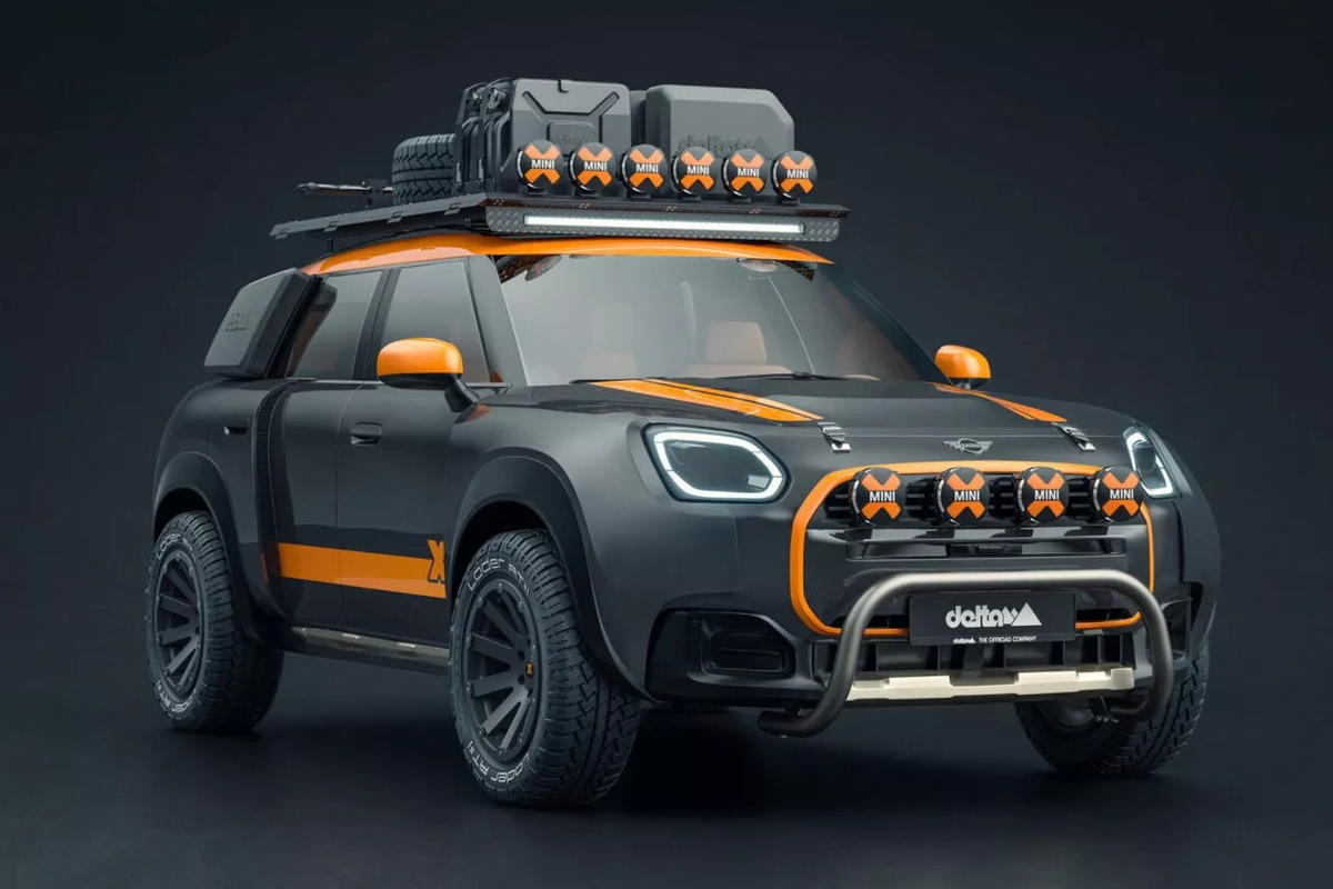 Mini Countryman, off-road, mini countryman, rally look, referensi modifikasi, Referensi Modifikasi Mini Countryman, Bisa buat Off-Road