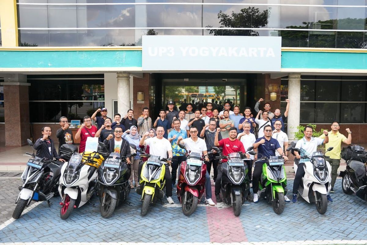 motor listrik, sepeda motor, ALVA, motor listrik ALVA, 6 Motor Listrik Alva Tuntaskan Touring Jakarta-Bali