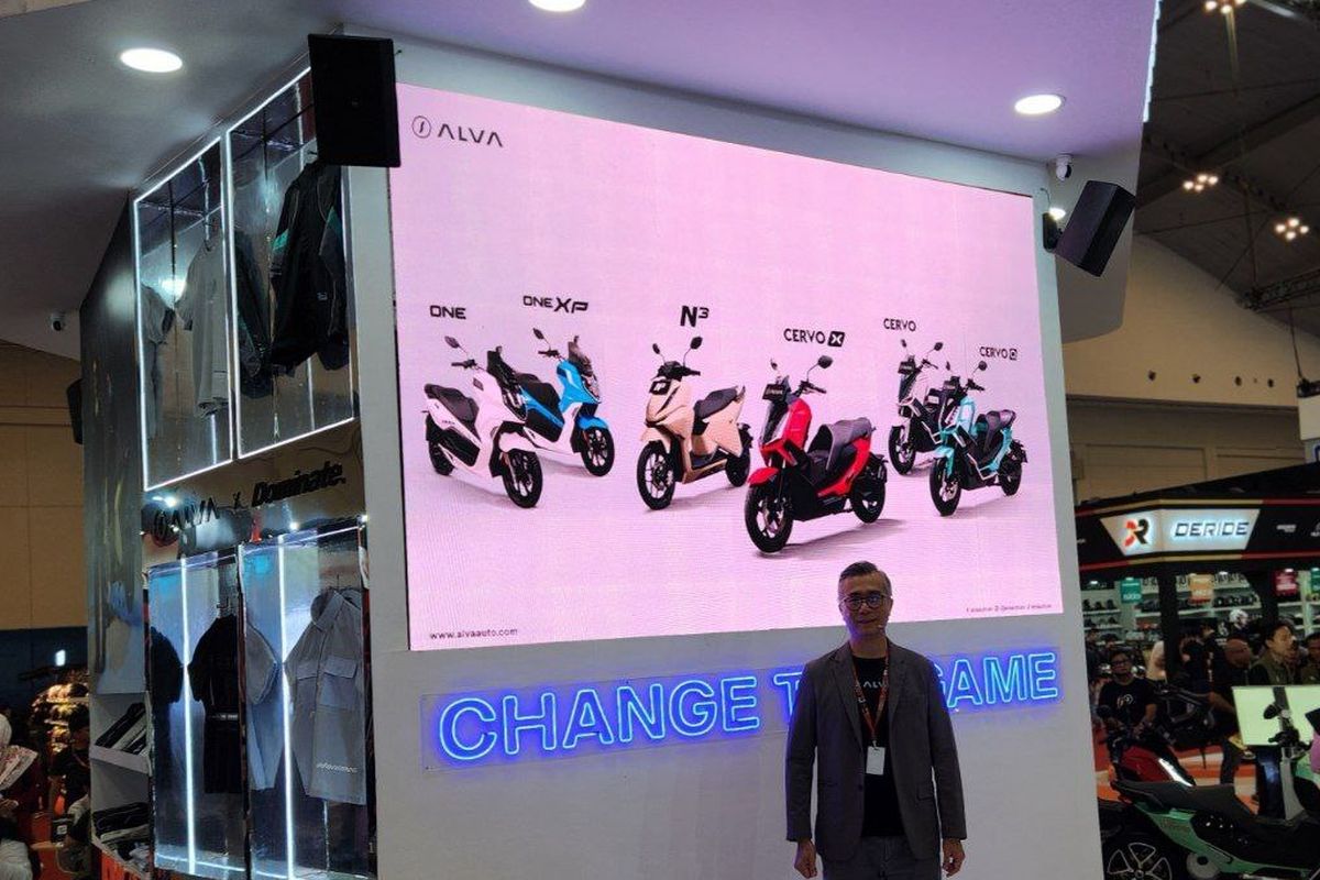 motor listrik, ALVA, promo, IMOS 2025, Alva Hadirkan Program Subsidi Motor Listrik di IMOS 2025