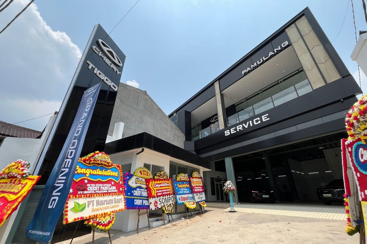 Chery, Chery Sales Indonesia, diler chery, Penjualan Chery, Chery Pamulang, Chery Resmikan Diler ke-63 di Pamulang