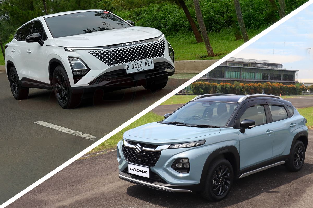Omoda 5, Chery C5, Suzuki, Suzuki Fronx SGX, mesin, chery c5, suzuki fronx sgx, Harga Chery C5-Z Senggol Suzuki Fronx SGX
