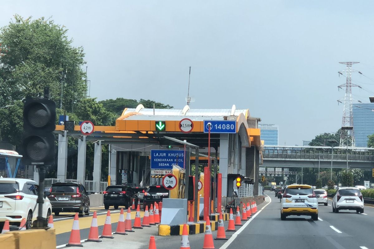 gerbang tol, Tomang, Pluit, Tol Dalam Kota, cawang, Perbaikan 7 Gerbang Tol Dalam Kota Ditargetkan Tuntas Awal Bulan Depan