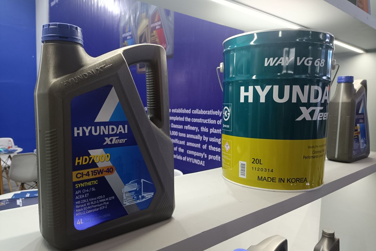 Hyundai, HD Hyundai Oilbank, pelumas, oli mesin, oli mobil, Oli Hyundai Exteer Akan Masuk Indonesia