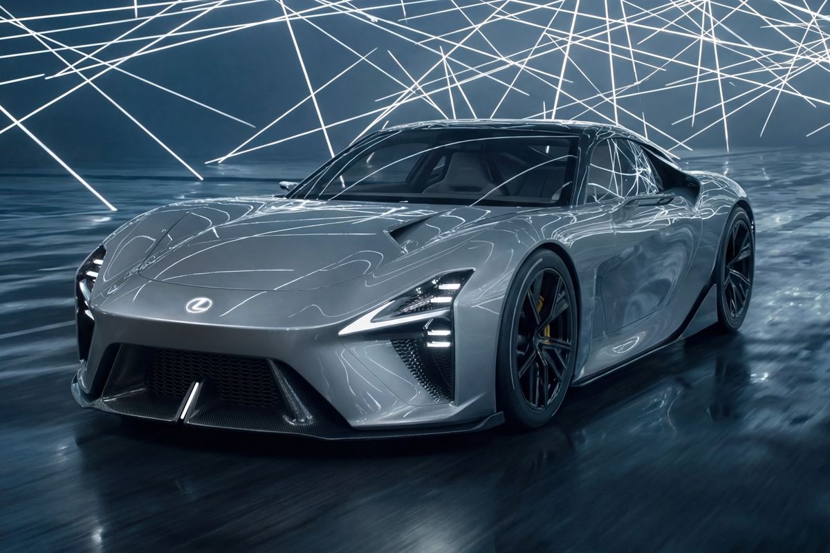 Lexus LFA Concept, Warisan Supercar Berlanjut ke Mobil Listrik