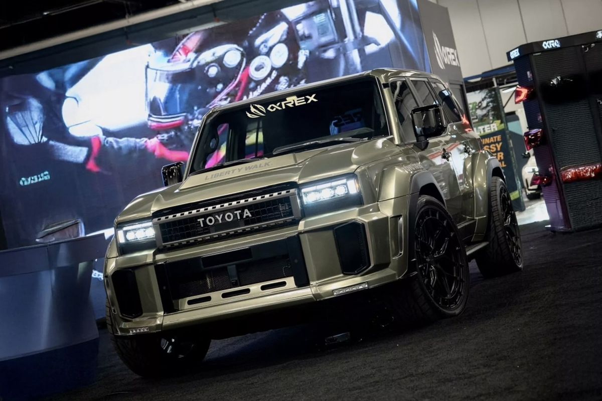 Modifikasi Land Cruiser Jadi Lebih Agresif: Pakai Bodykit Liberty Walk