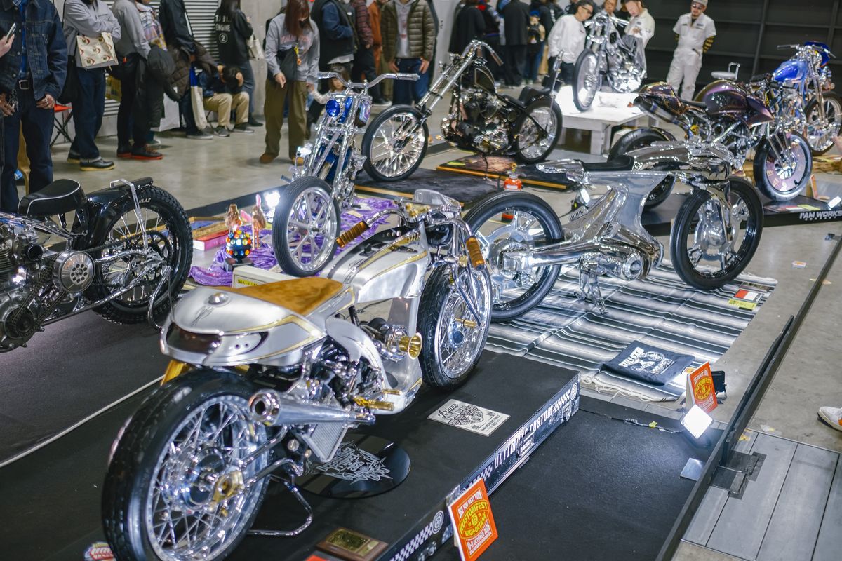 Motor Kustom Indonesia Curi Perhatian di Yokohama, Ada Stylo Arjuno