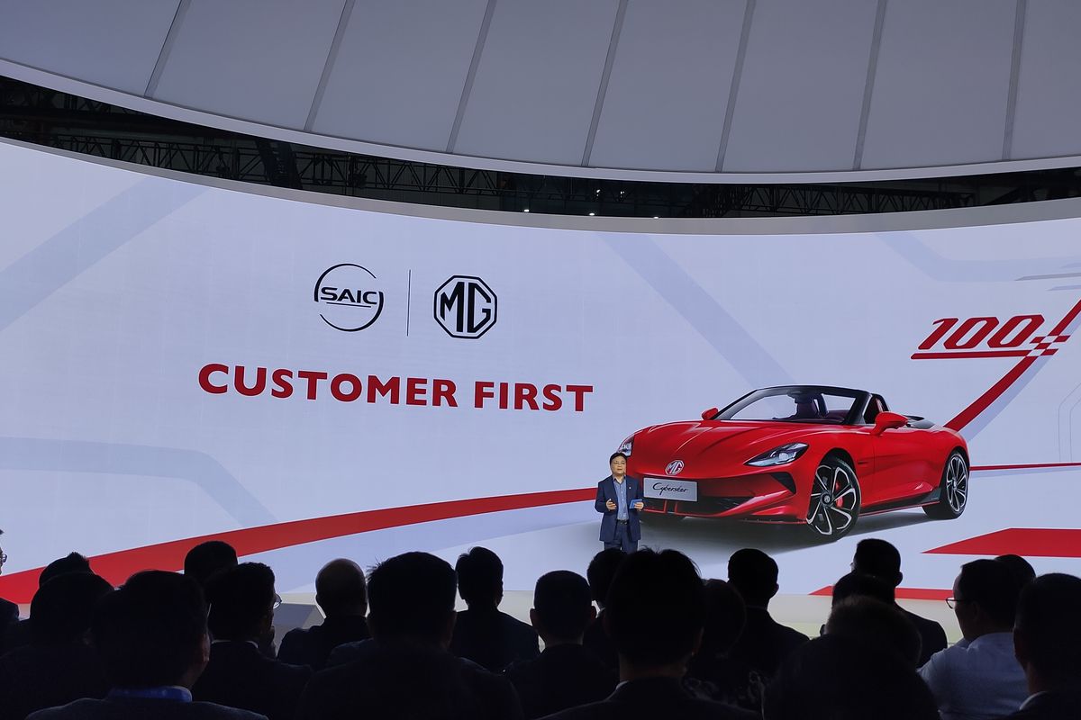 MG Motor, mobil baru, mobil listrik, penjualan mobil, MG Motor Targetkan Jual 1 Juta Unit Mobil di 2027