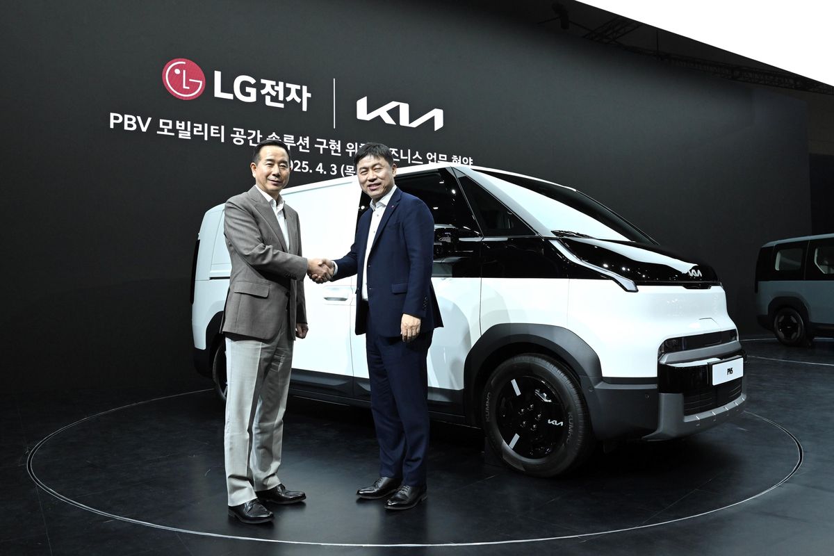 mobil, mobil baru, mobil konsep, Kia dan LG Kolaborasi Ciptakan Mobil untuk Bekerja dan Rekreasi