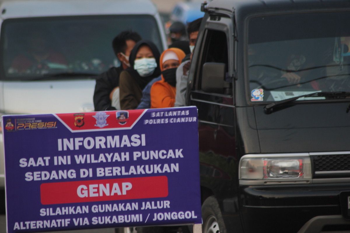 Puncak Bogor, gage, ganjil genap, ganjil genap puncak bogor, ganjil genap puncak, Ganjil Genap Puncak Berlaku pada Libur Panjang Maulid Nabi 2025