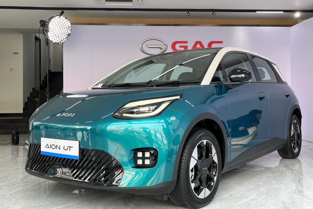 Aion UT, GIIAS 2025, Most Driven EV, AION UT, kendaraan listrik, Kendaraan listrik, aion ut, Spesifikasi Aion UT, Mobil Listrik Paling Banyak Dicoba di GIIAS 2025