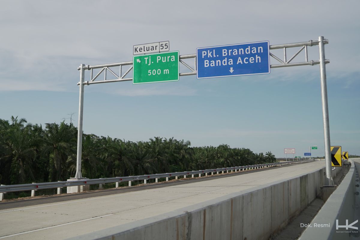 jalan tol, papan petunjuk jalan tol, arti warna papan petunjuk jalan tol, petunjuk jalan, Warna Biru dan Hijau di Papan Petunjuk Tol Punya Arti Beda: Ini Penjelasannya