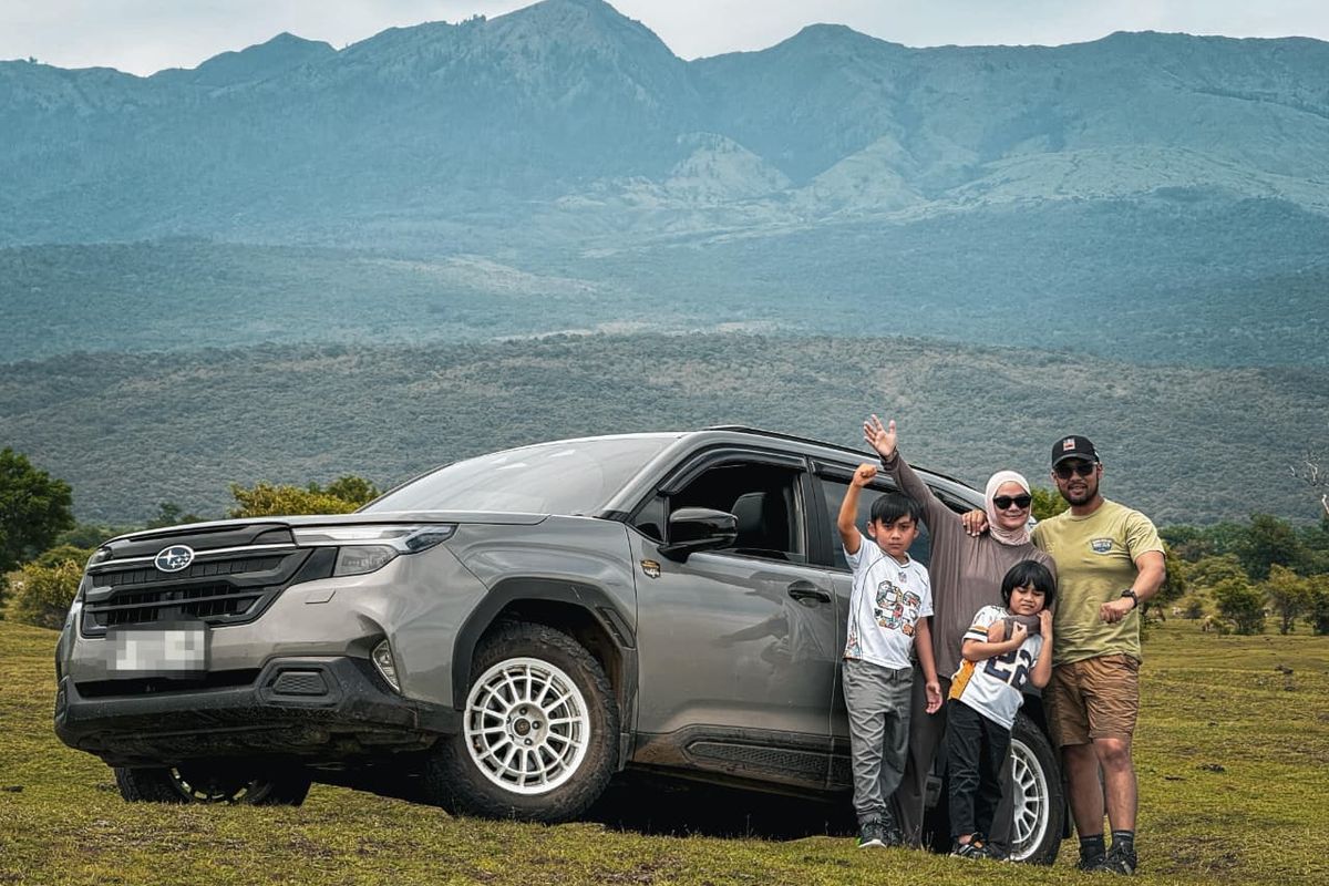 Cerita Pemilik Subaru Forester Berkelana Hingga Tambora