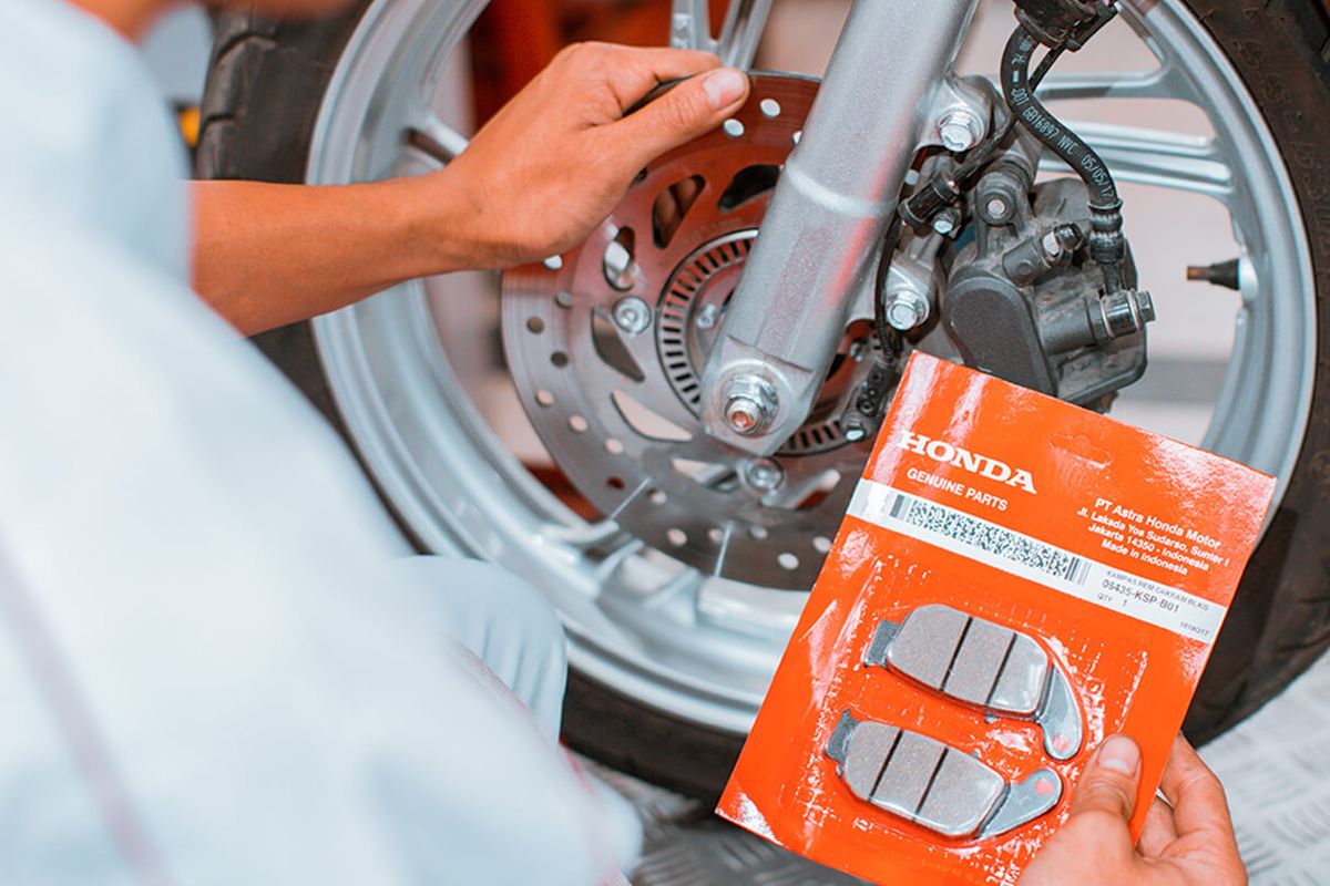 performa pengereman motor, kampas rem aftermarket, Trisno Digioto, pelat kampas rem, Trik Memilih Kampas Rem Motor yang Tepat