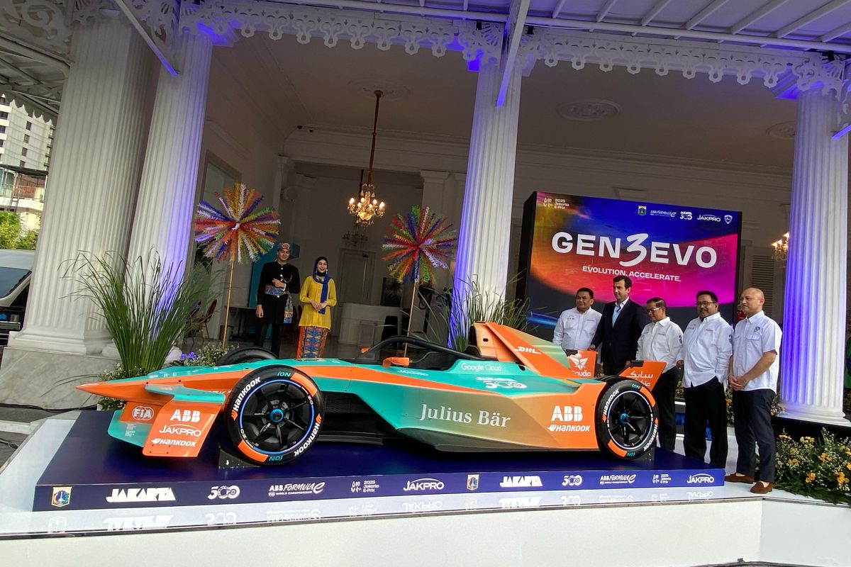 balap mobil listrik, Jakarta E-Prix, Formula E Jakarta, Balap mobil listrik, Formula E, Formula E 2025, formula e 2025, Balapan Formula E, Jakarta E-Prix 2025 Siap Digelar 21 Juni