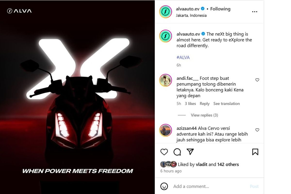 motor listrik, Alva, Ilectra Motor Group, Motor Listrik, produk baru, ALVA, motor listrik ALVA, Bocoran Motor Listrik Baru Alva, Meluncur Pekan Depan