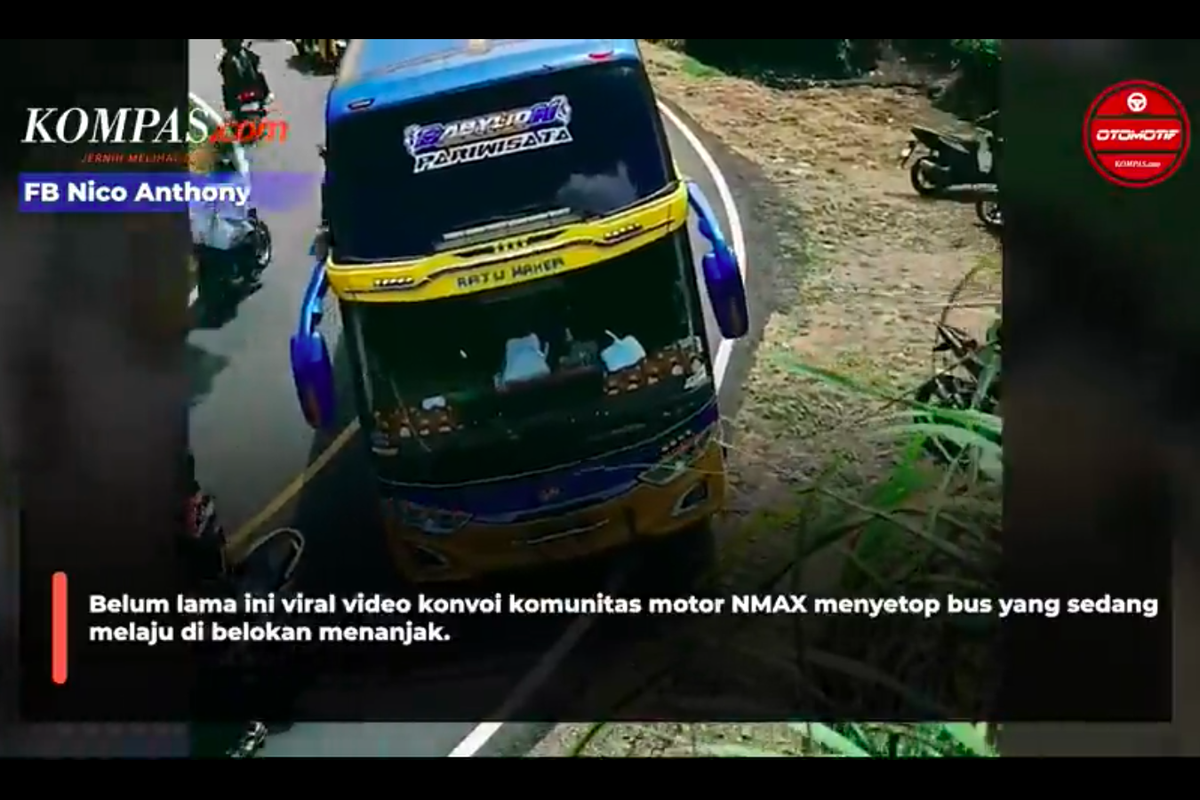 Komunitas, komunitas motor, yamaha, Yamaha Nmax, Bandung Max Community, Bandung Max Community Beri Sanksi Anggotanya yang Cegat Bus