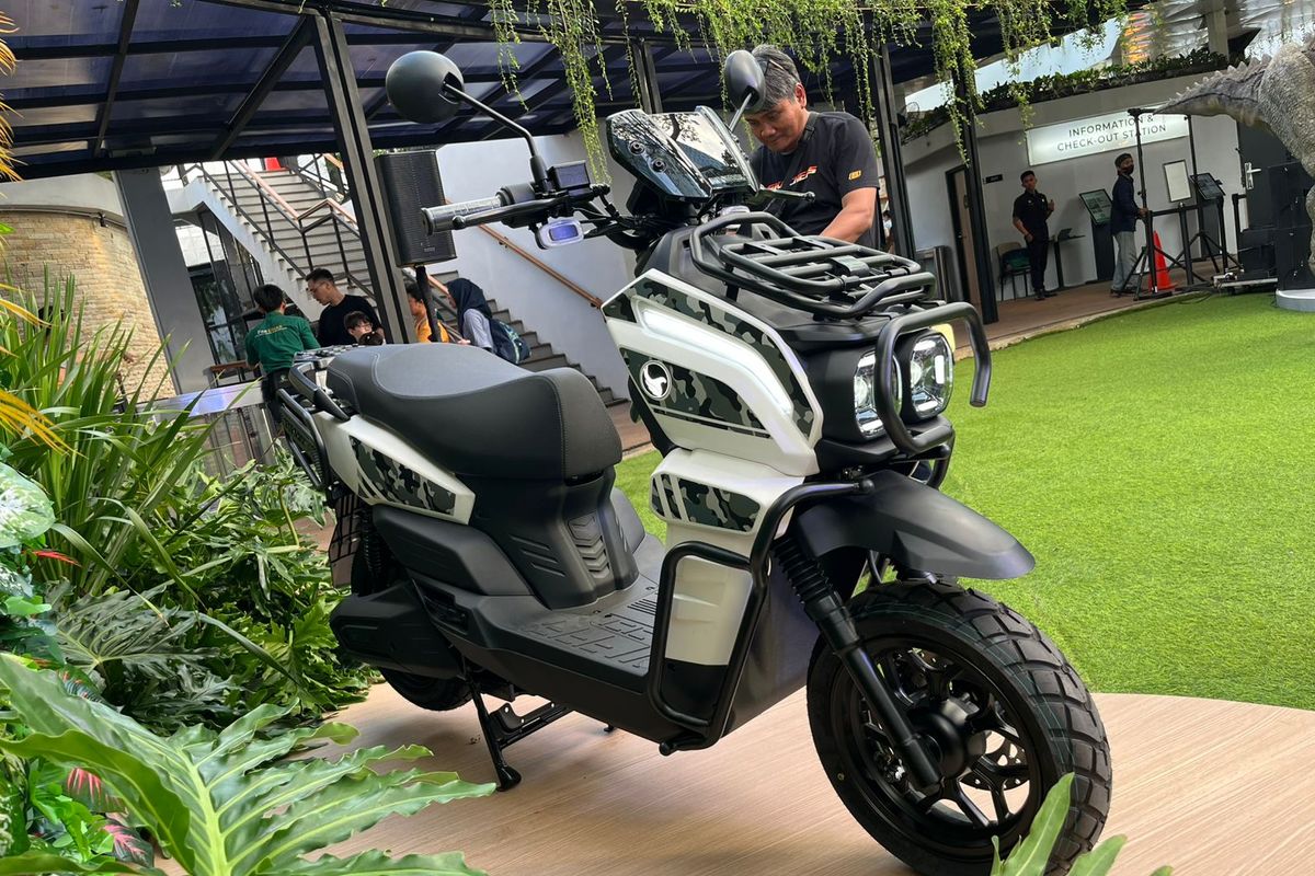 Indomobil, motor listrik, Tyranno, Indomobil Emotor Internasional, produk baru, Indomobil Emotor Luncurkan Motor Listrik Tyranno, Ini Harganya